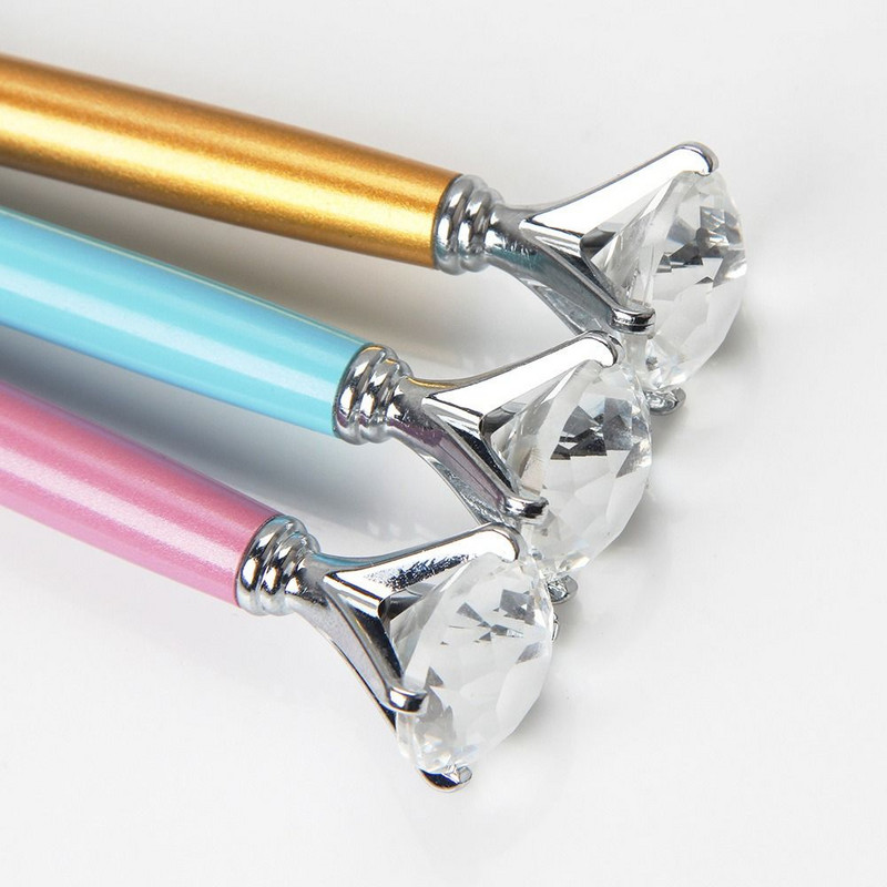 Instrument Metal Articole creative de papetărie Culoare diamant Cadou pentru studenți Creion fără cerneală Creion etern Scris nelimitat fără cerneală