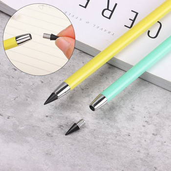 2 PCS /lot Издръжлив вечен молив без мастило HB Unlimited Writing Pencil Magic Writing Pencil Kawaii Канцеларски материали Ученически пособия