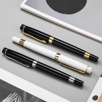 1PC 0,5mm Luxury Business Office Sign Pen Μαύρα μεταλλικά στυλό για γραφική ύλη για τη γραφή φοιτητών 03751