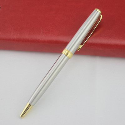 Forrón eladható tollak Olcsó iskolai toll ajándékdoboz Kiváló minőségű, sima arany nyílcsipesz görgős golyós/ajándék/golyóstoll
