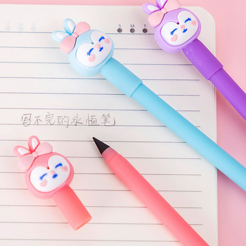 4Pcs Cartoon Rabbit Eternal Pencil Карикатурни моливи без мастило Без заточване Молив за рисуване