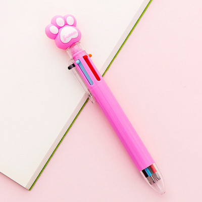 1 kom slatki crtani jednorog sova poni mačja kandža prase 6 boja kemijske olovke jednobojne kemijske olovke za pisanje Uredski pribor za školu