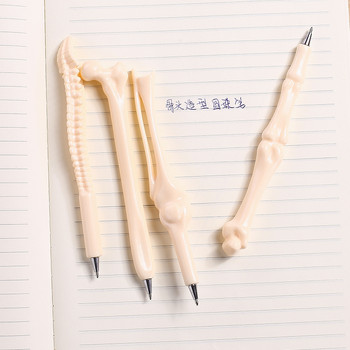 1 τεμ. Creative Lifelike Bone Shape Ballpoint Pen Prize Blue Ink Student Personality Gift Learning Writing Gillary Gary, Είδη γραφείου