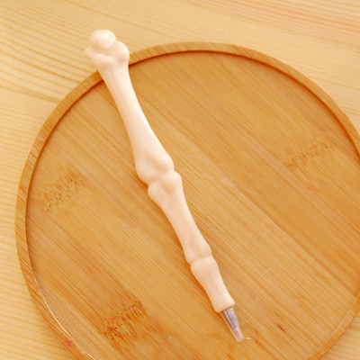 1kom Kreativna Kemijska olovka u obliku kosti Nagrada s plavom tintom Poklon za osobnost učenika Naučite pisati Uredski pribor