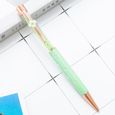 Μεταλλικό κρύσταλλο εμπορικό στυλό στυλό κρεμαστό κόσμημα γραφίδας Διαφημιστικά δώρα Σχολικός μαθητής γραφής Είδη γραφείου Χαρτικά