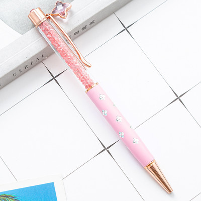 Μεταλλικό κρύσταλλο εμπορικό στυλό στυλό κρεμαστό κόσμημα γραφίδας Διαφημιστικά δώρα Σχολικός μαθητής γραφής Είδη γραφείου Χαρτικά