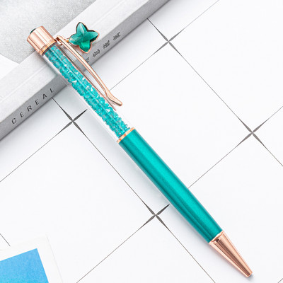 Μεταλλικό κρύσταλλο εμπορικό στυλό στυλό κρεμαστό κόσμημα γραφίδας Διαφημιστικά δώρα Σχολικός μαθητής γραφής Είδη γραφείου Χαρτικά