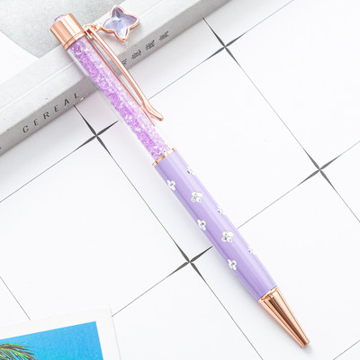Μεταλλικό κρύσταλλο εμπορικό στυλό στυλό κρεμαστό κόσμημα γραφίδας Διαφημιστικά δώρα Σχολικός μαθητής γραφής Είδη γραφείου Χαρτικά