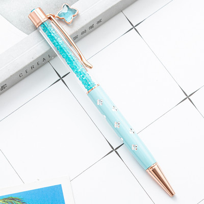 Μεταλλικό κρύσταλλο εμπορικό στυλό στυλό κρεμαστό κόσμημα γραφίδας Διαφημιστικά δώρα Σχολικός μαθητής γραφής Είδη γραφείου Χαρτικά