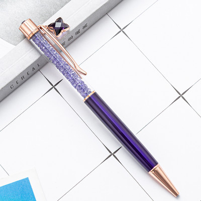 Μεταλλικό κρύσταλλο εμπορικό στυλό στυλό κρεμαστό κόσμημα γραφίδας Διαφημιστικά δώρα Σχολικός μαθητής γραφής Είδη γραφείου Χαρτικά