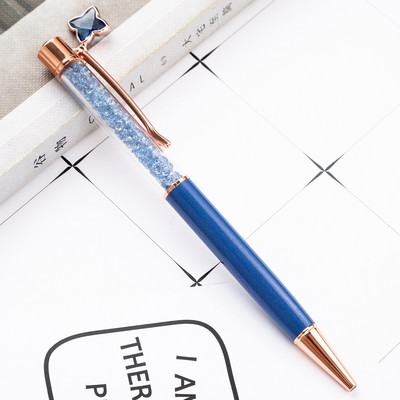 Μεταλλικό κρύσταλλο εμπορικό στυλό στυλό κρεμαστό κόσμημα γραφίδας Διαφημιστικά δώρα Σχολικός μαθητής γραφής Είδη γραφείου Χαρτικά