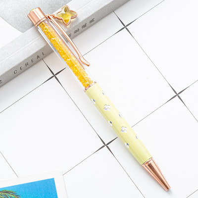 Μεταλλικό κρύσταλλο εμπορικό στυλό στυλό κρεμαστό κόσμημα γραφίδας Διαφημιστικά δώρα Σχολικός μαθητής γραφής Είδη γραφείου Χαρτικά