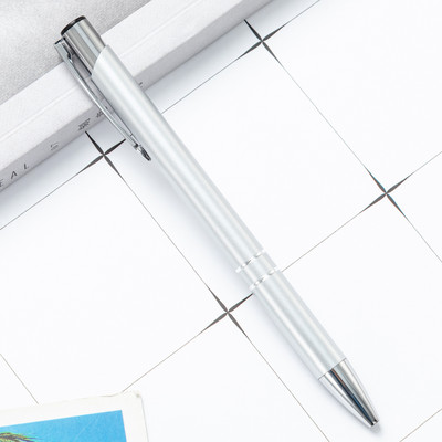 1kom Metalna kemijska olovka Press Studentska nagrada Kreativni uredski rođendanski poklon Reklamna olovka Potpuno aluminijska šipka Olovka za potpisivanje 1,0 mm