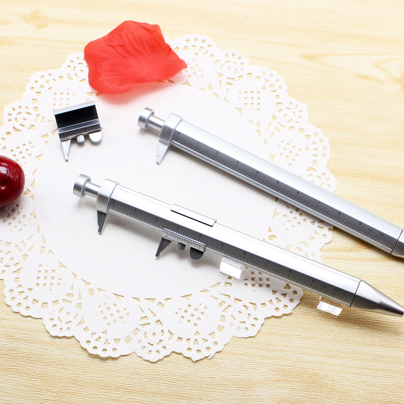 1 kom. Kreativni pribor Kemijska olovka Pokazivač Čeljust Ravnalo Višenamjenska kemijska olovka Školski uredski materijal Promocije Pokloni