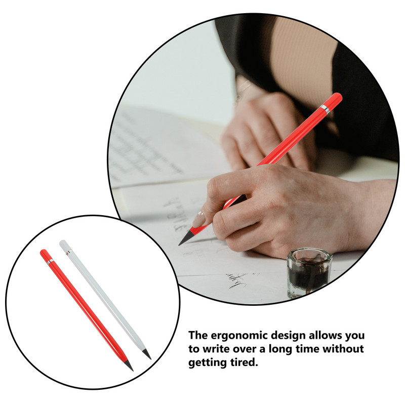 2 kom. Smiješne olovke Olovke za djecu Vječna olovka za višekratnu upotrebu Olovke za crtanje Uredski materijal Neograničen broj olovki za pisanje Dječje olovke