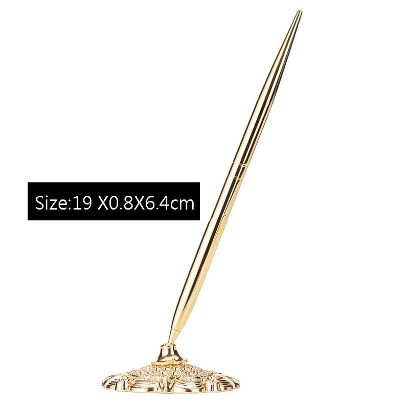 Pix din metal, aur roz, pix semnătură pentru afaceri, bancă, publicitate hotelieră, cadouri promoționale, birou, studenți, papetărie