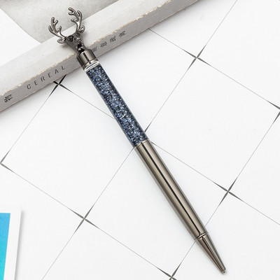 Mielas elnio metalinis tušinukas, gradientas Naujovė Kawaii raštinės reikmenys, 1,0 mm biuro pasirašymo rašiklis Kūrybinė reklaminė dovana