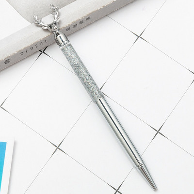 Mielas elnio metalinis tušinukas, gradientas Naujovė Kawaii raštinės reikmenys, 1,0 mm biuro pasirašymo rašiklis Kūrybinė reklaminė dovana