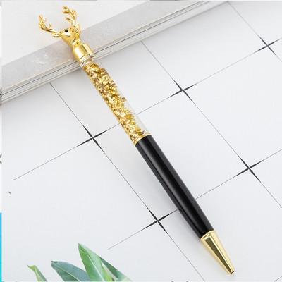 Mielas elnio metalinis tušinukas, gradientas Naujovė Kawaii raštinės reikmenys, 1,0 mm biuro pasirašymo rašiklis Kūrybinė reklaminė dovana