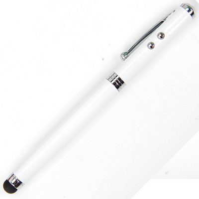 4 u 1 metalna kemijska olovka Touch LED svjetlo 1.0 MM crna tinta Školski uredski pribor za pisanje Luksuzni prilagođeni reklamni poklon