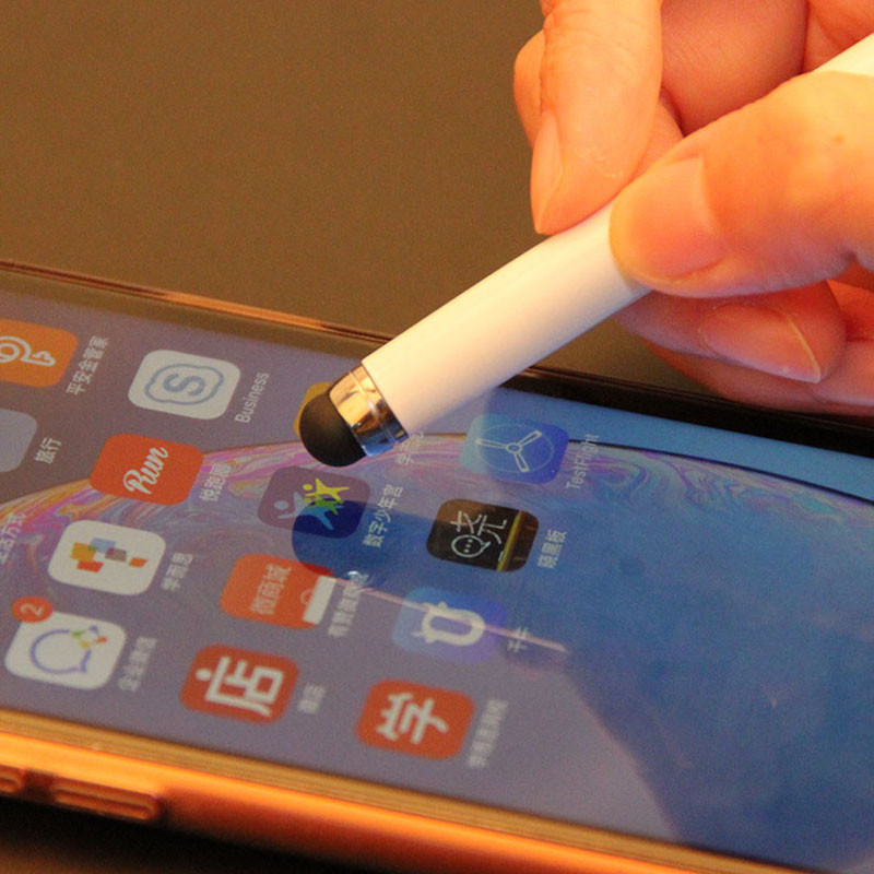 4 u 1 metalna kemijska olovka Touch LED svjetlo 1.0 MM crna tinta Školski uredski pribor za pisanje Luksuzni prilagođeni reklamni poklon