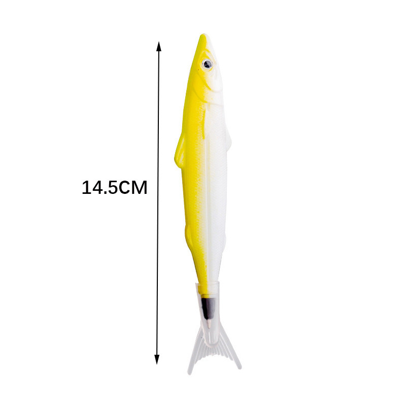 1 ks guľôčkové pero s motívom ryby v štýle oceánu, kreatívne guľôčkové pero 0,38 mm, študentské písanie, darček, propagačné písacie potreby, odmeňovanie