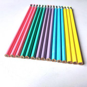 10 τμχ Μαθητές Δημοτικού Σχολείου Τρίγωνο ΗΒ Μολύβι γραφής Νηπιαγωγείο Παιδιά Μολύβι χωρίς μόλυβδο γραφίτη με γόμα κεφαλής