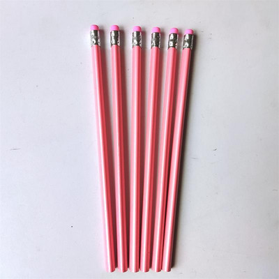 10 τμχ Μαθητές Δημοτικού Σχολείου Τρίγωνο ΗΒ Μολύβι γραφής Νηπιαγωγείο Παιδιά Μολύβι χωρίς μόλυβδο γραφίτη με γόμα κεφαλής