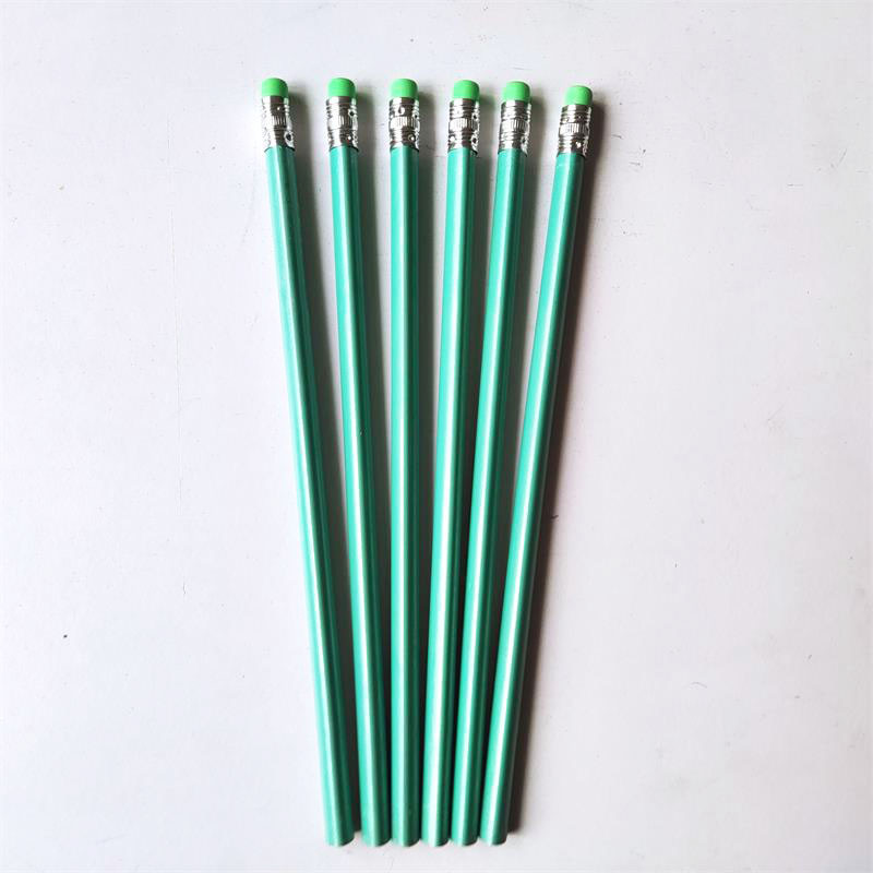 10 τμχ Μαθητές Δημοτικού Σχολείου Τρίγωνο ΗΒ Μολύβι γραφής Νηπιαγωγείο Παιδιά Μολύβι χωρίς μόλυβδο γραφίτη με γόμα κεφαλής