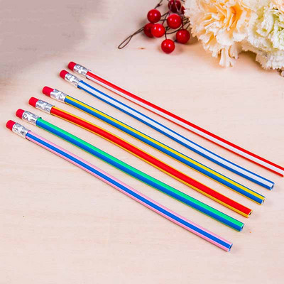 Novi dolazak iz 2022., 5 KOM. Koreja, slatka dopisnica, šarena magija Bendy, fleksibilna, mekana olovka s gumicom, školski uredski pribor za učenike