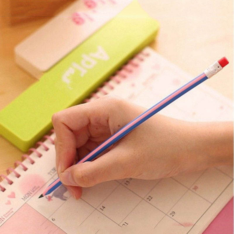 Novi dolazak iz 2022., 5 KOM. Koreja, slatka dopisnica, šarena magija Bendy, fleksibilna, mekana olovka s gumicom, školski uredski pribor za učenike