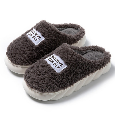 Paks tallaga kodu siseruumides õues poisid tüdrukud liumäed Talvine kodu soojad kohevad sussid kõrged kontsad karusnahast puuvillased kingad daamid paarid