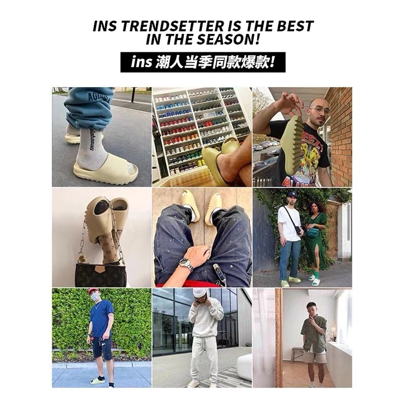 Vară, bărbați, femei, papuci de plajă, sandale de modă de marcă de lux, în aer liber, interior, antiderapante, pantofi cu platformă