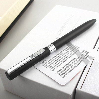 Visokokvalitetna Y01 plemenita biserno bijela crna poslovna uredska kemijska olovka s vrhom 0,7 mm Novo