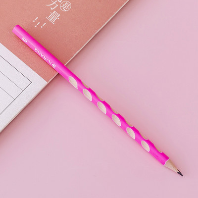 5 ks/sada Groove Pen HB Pencil Correct Grip Position Deti Základná škola Študent Trojuholníková tyč Pen pre začiatočníkov
