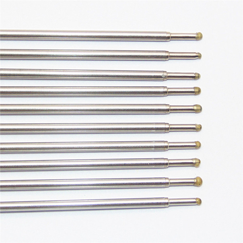 10Pcs/lot Križni tip punjenja za kemijsku olovku Posebna kemijska olovka za punjenje Štap za punjenje jezgre tinte Punjenje crne plave tinte 11,6 cm