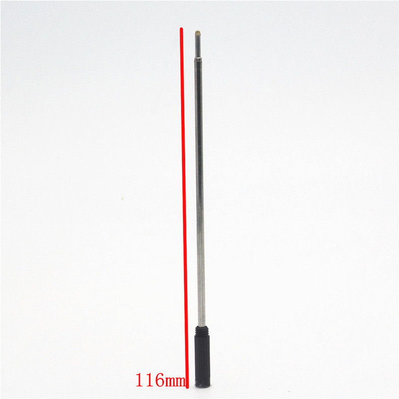 10Pcs/lot Križni tip punjenja za kemijsku olovku Posebna kemijska olovka za punjenje Štap za punjenje jezgre tinte Punjenje crne plave tinte 11,6 cm