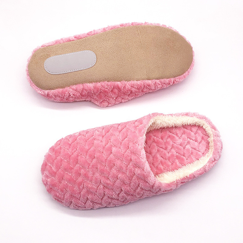 Női beltéri papucs meleg plüss szerelmesek otthoni papucs csúszásgátló őszi téli cipők női ház padlója puha csúszó csúszdák SH072701