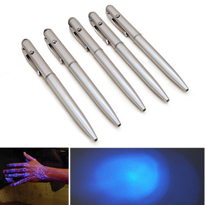 Ink Secret Pen LED UV fényű golyóstoll láthatatlan kreatív varázslattal, újdonság, ajándék iskolai irodaszerek számára
