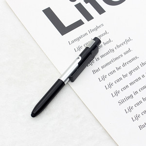 1 τεμ. 4 σε 1 πτυσσόμενη βάση κινητού τηλεφώνου με στυλό/φως LED/Εργαλείο γραφής στυλό αφής χωρητικής οθόνης αφής Αναλώσιμα γραφείου