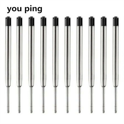 Luksuzna kvaliteta 856 Platinasto siva linija Poslovni ured Kemijska olovka srednjeg vrha Pribor za nove učenike Olovke za pisanje