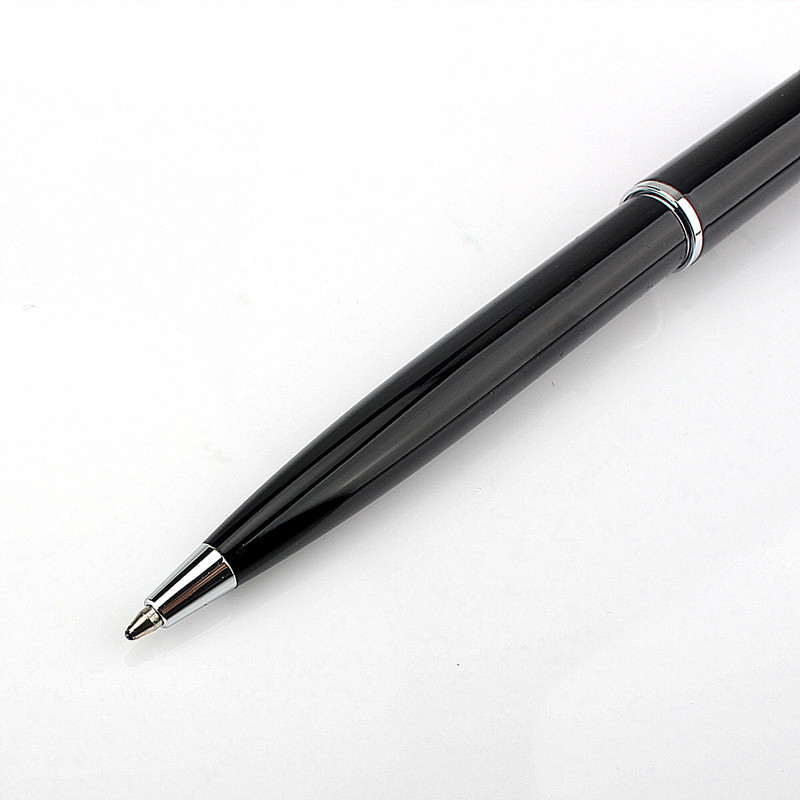 PU kožna torba za olovke Prijenosna mini metalna kemijska olovka Rotirajuća džepna olovka Kemijska olovka Uljna kemijska olovka Uredski pribor