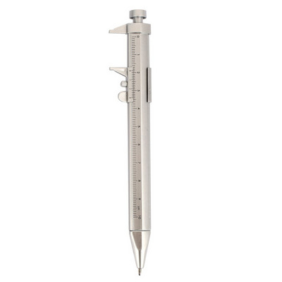 Στυλό μελάνι 15cm Gel μελάνι 0,5mm Vernier στυλό πολυλειτουργικό χάρακα στυλό 0-100mm Creative Stationery Ruler Student Προμήθεια