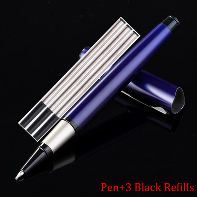 Design de modă Pix pentru scris cu role de marcă din metal, pix pentru birou Executive Business Men, stilou pentru scris Cumpărați 2 Trimiteți cadou