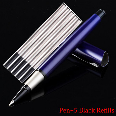 Design de modă Pix pentru scris cu role de marcă din metal, pix pentru birou Executive Business Men, stilou pentru scris Cumpărați 2 Trimiteți cadou