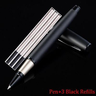 Design de modă Pix pentru scris cu role de marcă din metal, pix pentru birou Executive Business Men, stilou pentru scris Cumpărați 2 Trimiteți cadou