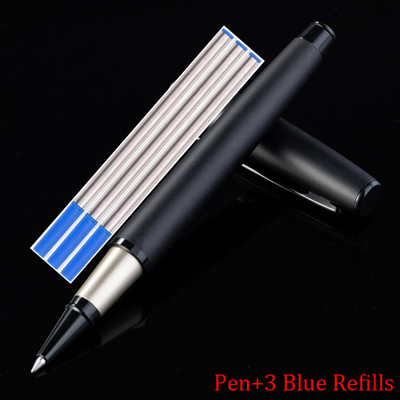 Design de modă Pix pentru scris cu role de marcă din metal, pix pentru birou Executive Business Men, stilou pentru scris Cumpărați 2 Trimiteți cadou