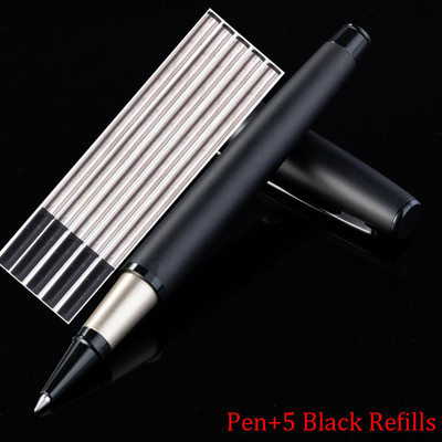 Design de modă Pix pentru scris cu role de marcă din metal, pix pentru birou Executive Business Men, stilou pentru scris Cumpărați 2 Trimiteți cadou