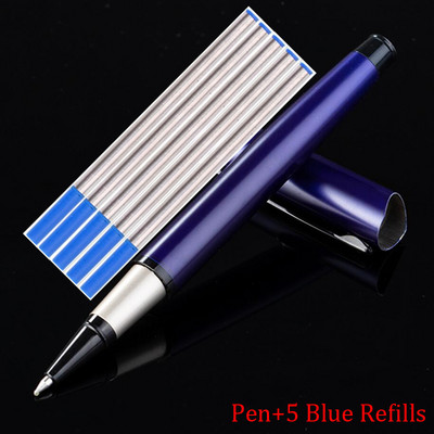 Design de modă Pix pentru scris cu role de marcă din metal, pix pentru birou Executive Business Men, stilou pentru scris Cumpărați 2 Trimiteți cadou