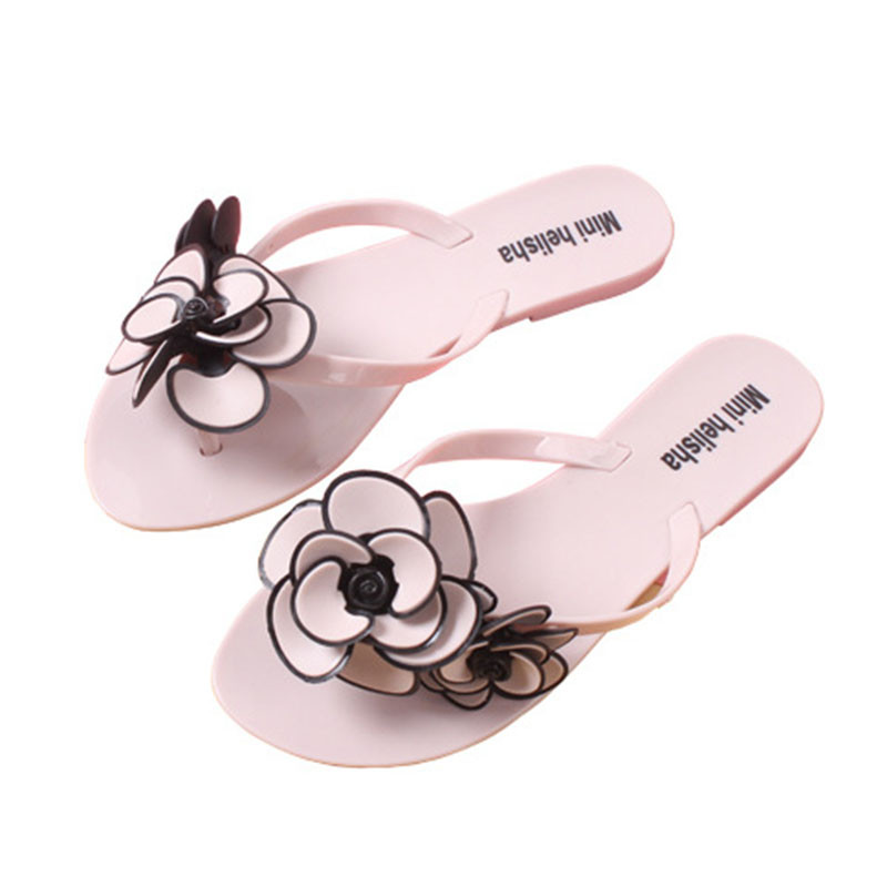 Ελάτε 2022 Καλοκαίρι Γυναικείες Παντόφλες Νέα λουλούδια Γυναικείες Σαγιονάρες Γυναικεία Σανδάλια εσωτερικού χώρου Lady Fashion Beach Flat Slides Zapatos